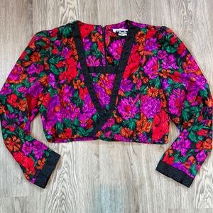 Vintage Long Sleeve Crop